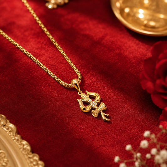 Om Trishul Pendant