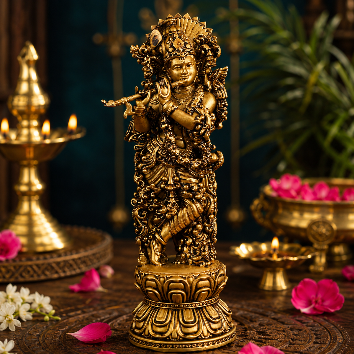 Shree Krishna Car Idol